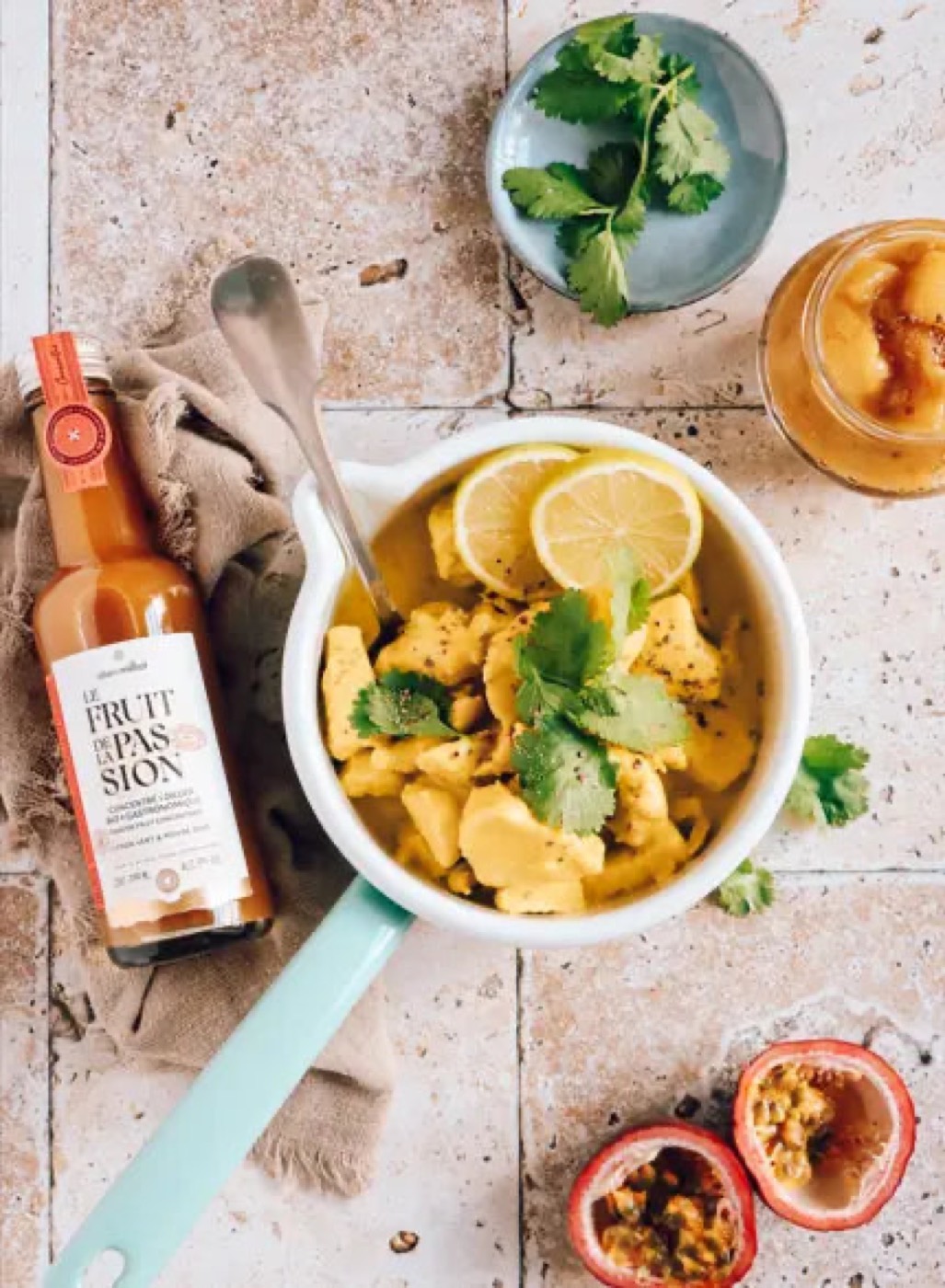 Curry de poulet à la passion